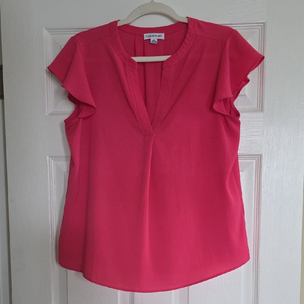 Calvin Klein Fuchsia Blouse